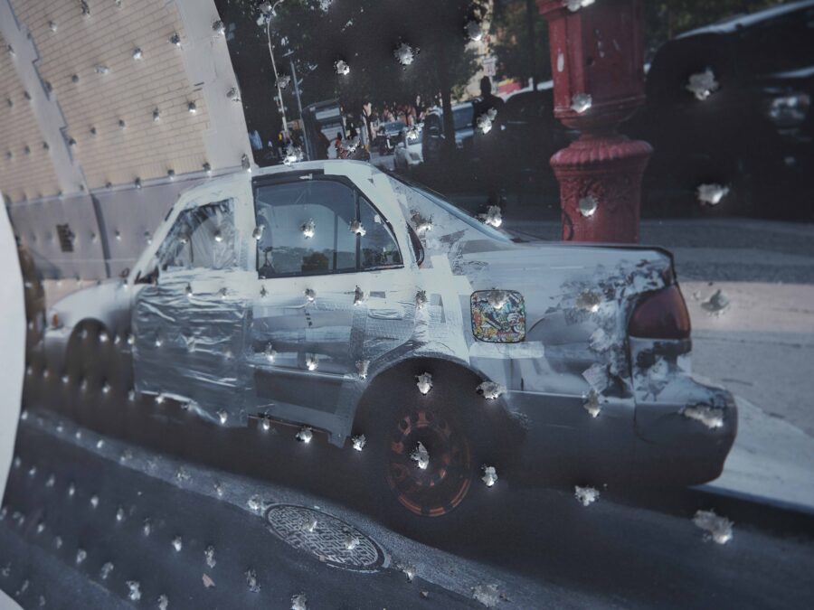 CHIPPING CAR, Harlem, New York, 2023